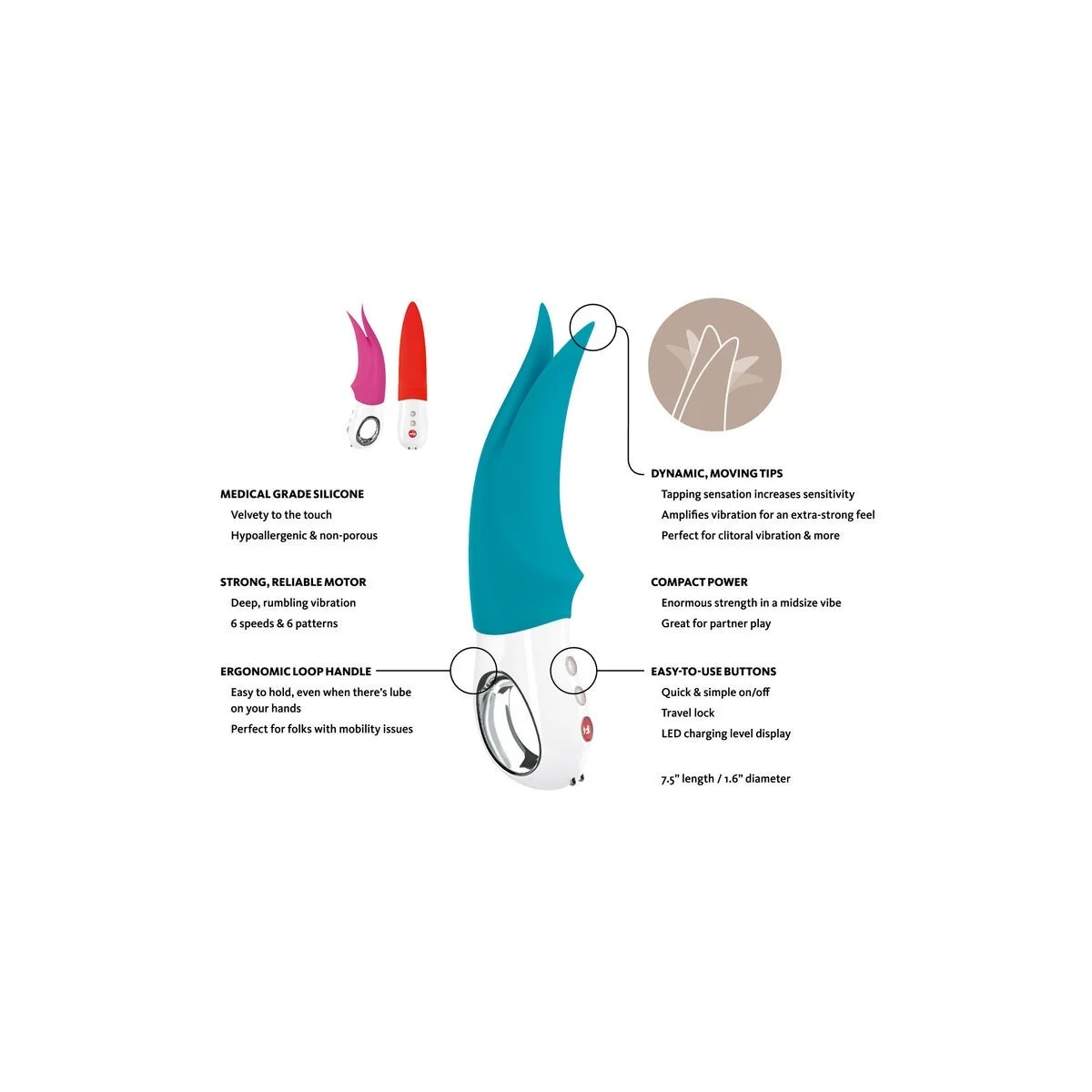 Volta G5 Klitoralvibrator Benzin von Fun Factory kaufen | Fesselliebe