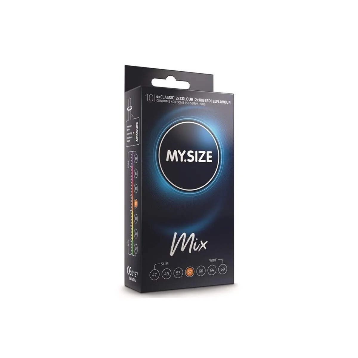 Mix Kondome 57 Mm 10 Stück von My Size Mix kaufen | Fesselliebe