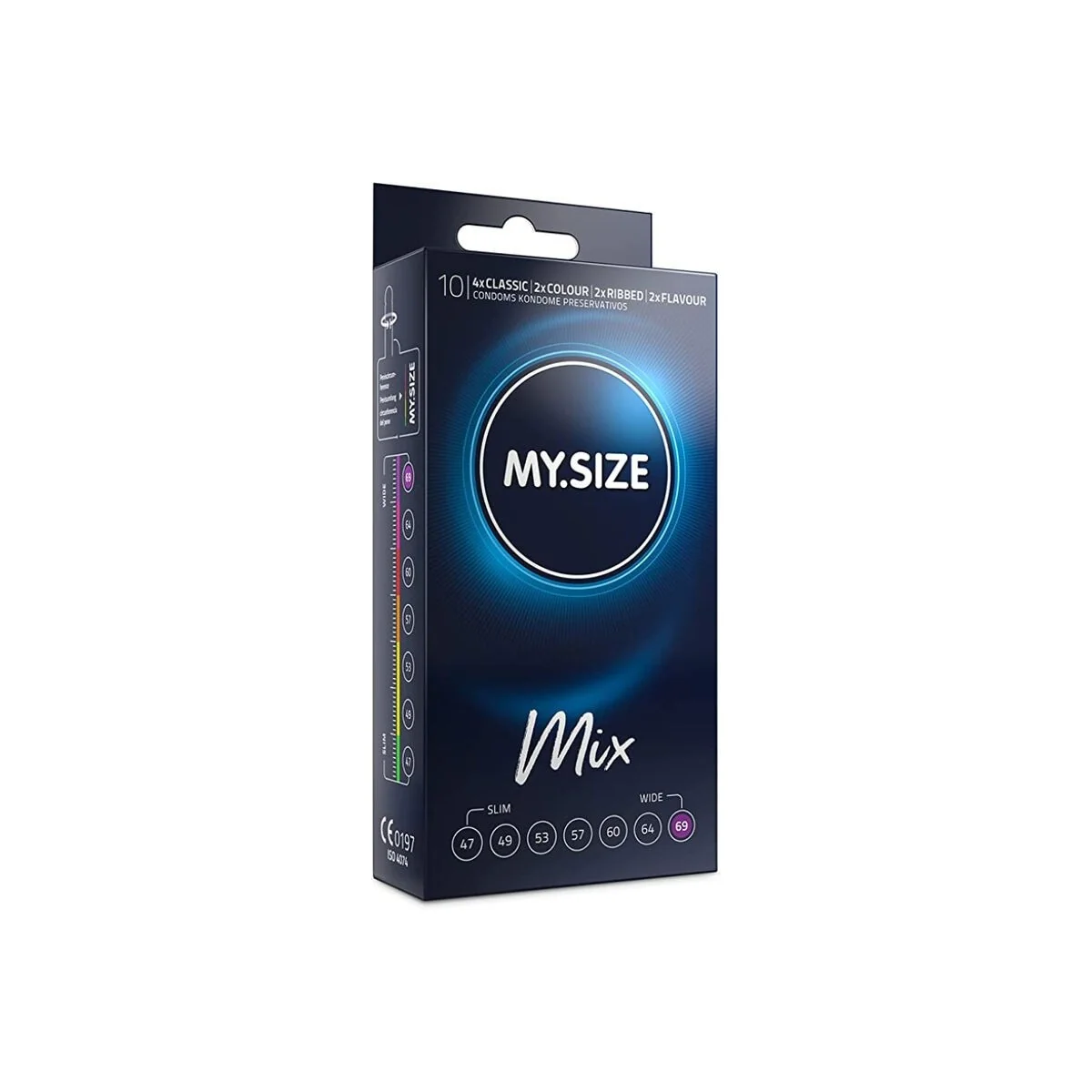 Mix Kondome 69 Mm 10 Stück von My Size Mix kaufen | Fesselliebe