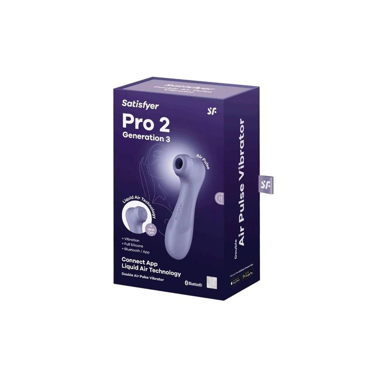 Pro 2 Generation 3 Lilac Bluetooth & App von Satisfyer Air Pulse kaufen | Fesselliebe