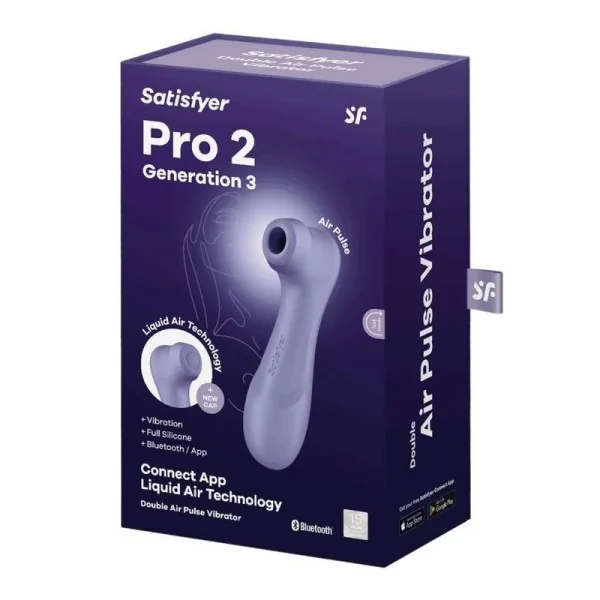 Pro 2 Generation 3 Lilac Bluetooth & App von Satisfyer Air Pulse kaufen | Fesselliebe