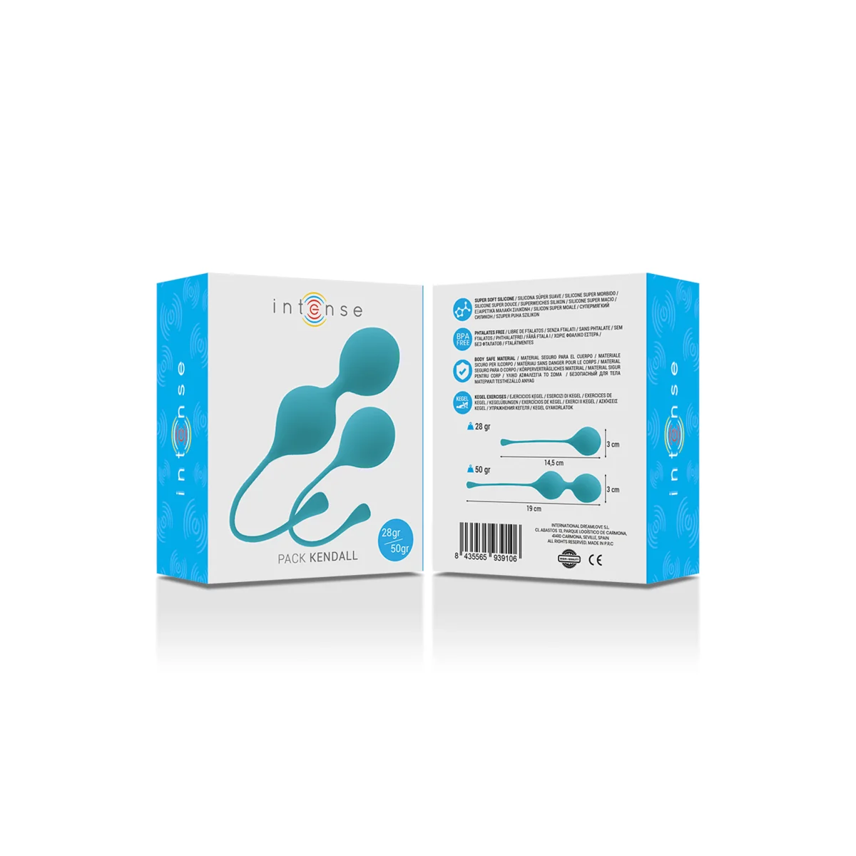 Kegel Balls Pack Kendall Blau von Intense Health & Fun kaufen | Fesselliebe