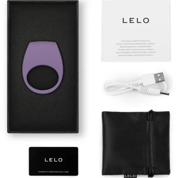 Tor 3 Violett Vibratorring von Lelo kaufen | Fesselliebe
