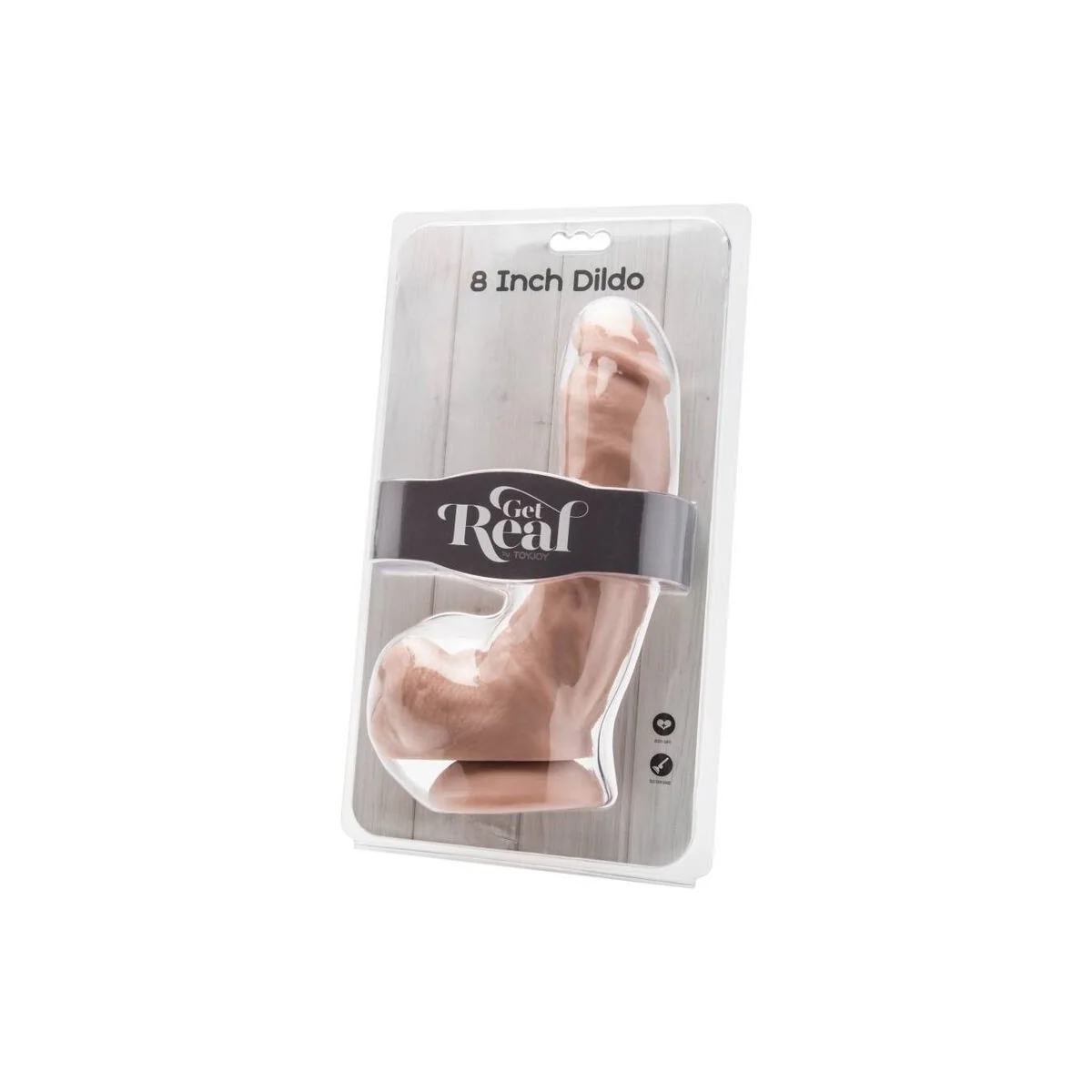 Dildo 20,5 cm mit Holenhaut von Get Real kaufen | Fesselliebe