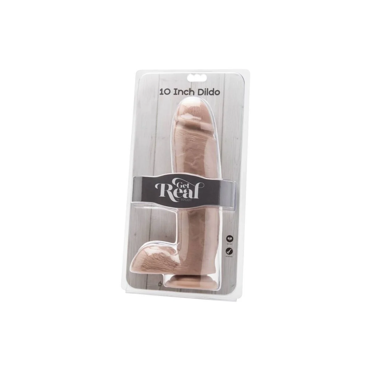 Dildo 25,5 cm mit Holenhaut von Get Real kaufen | Fesselliebe