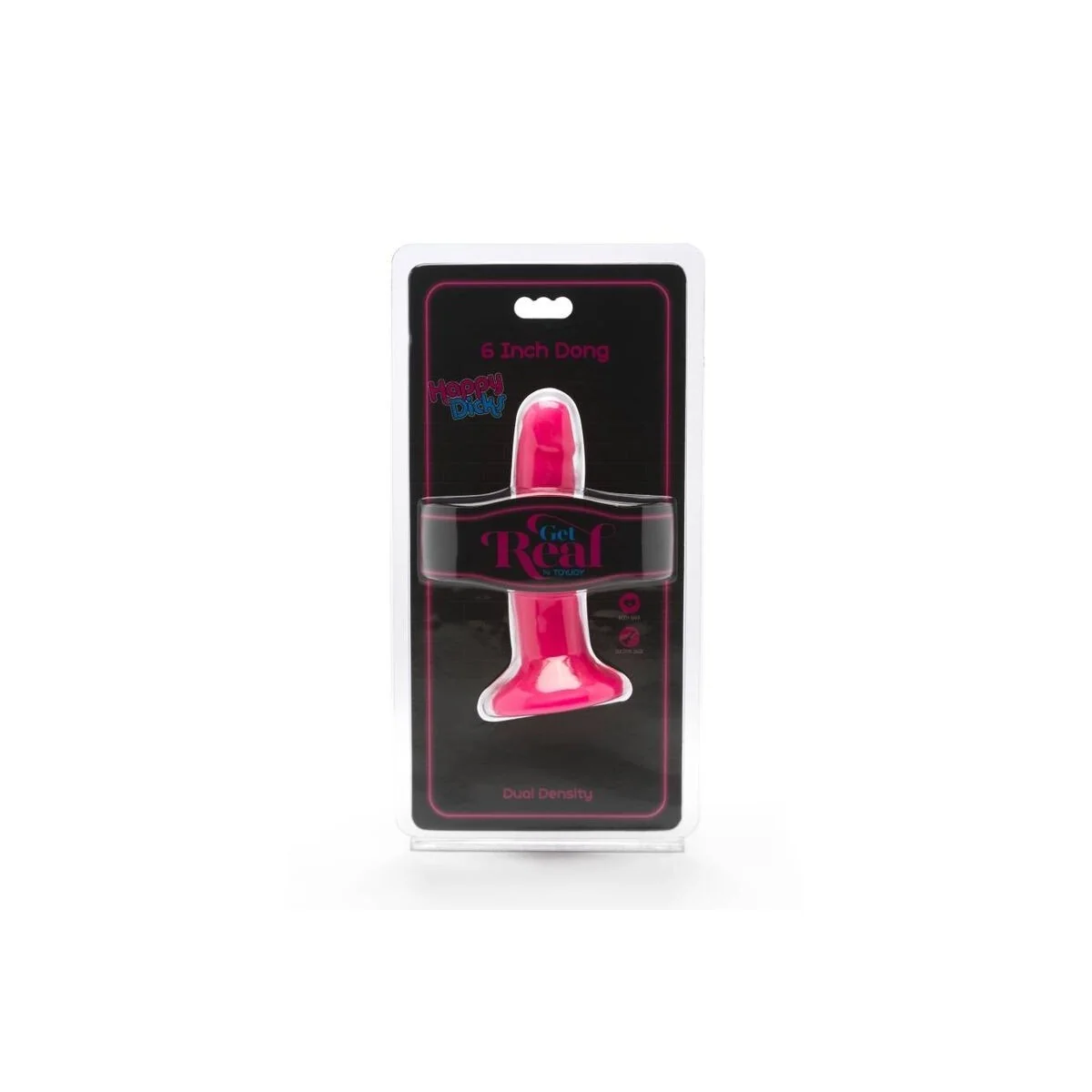Happy Dicks Dong 12 cm Rosa von Get Real kaufen | Fesselliebe