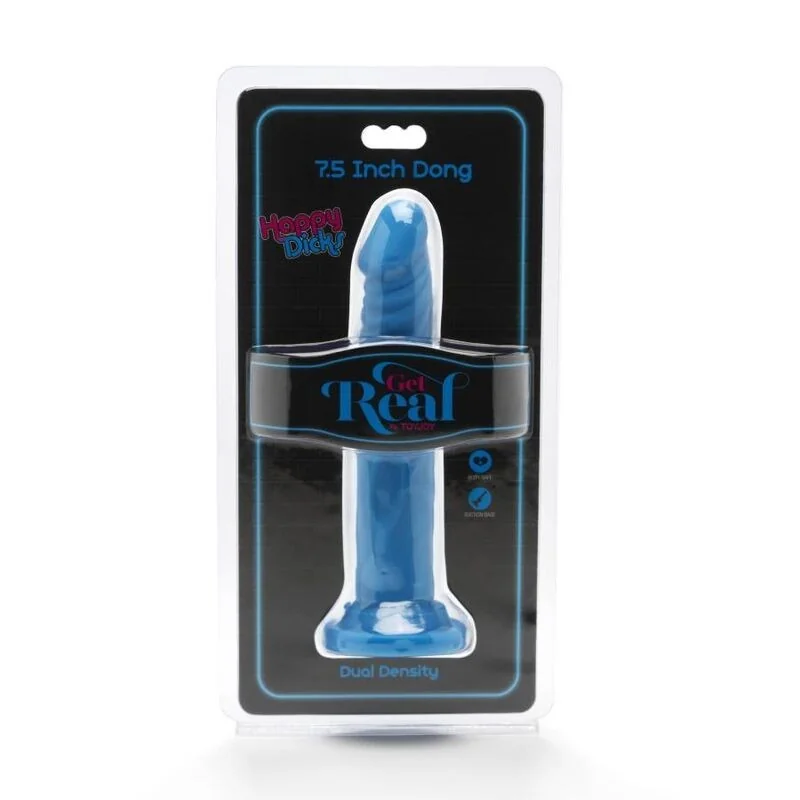 Happy Dicks Dong 19 cm Blau von Get Real kaufen | Fesselliebe 2
