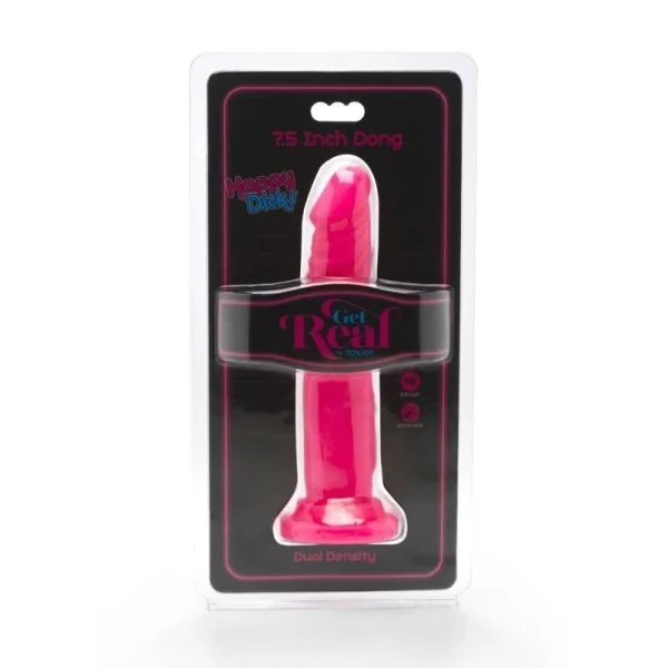 Happy Dicks Dong 19 cm Rosa von Get Real kaufen | Fesselliebe