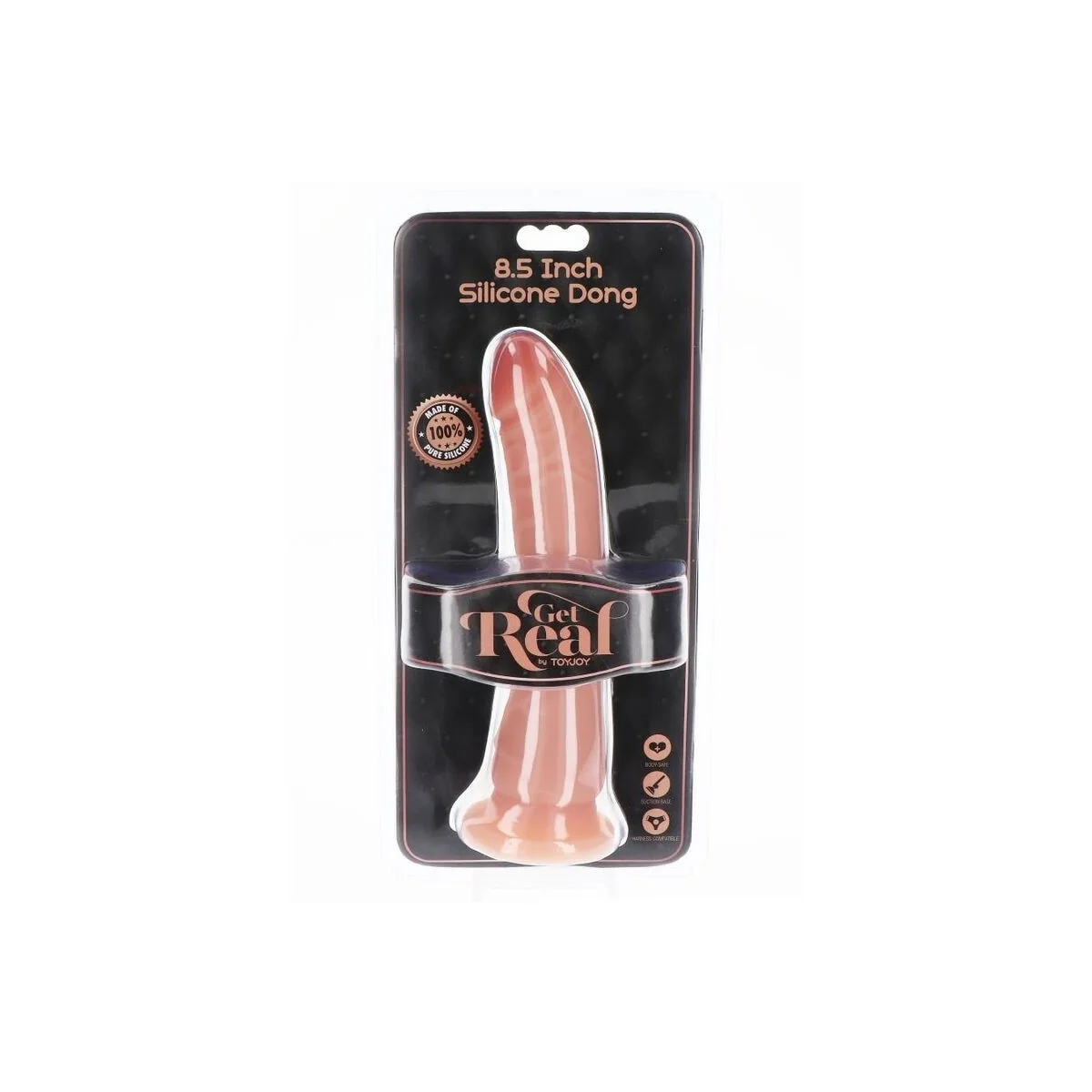 Silikon Dong 21 cm Beige von Get Real kaufen | Fesselliebe