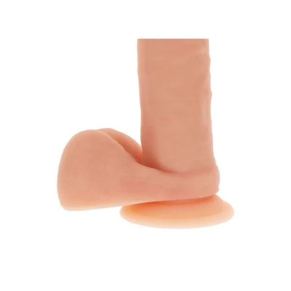 Silikondildo 20,5 cm mit Hoden Beige von Get Real kaufen | Fesselliebe