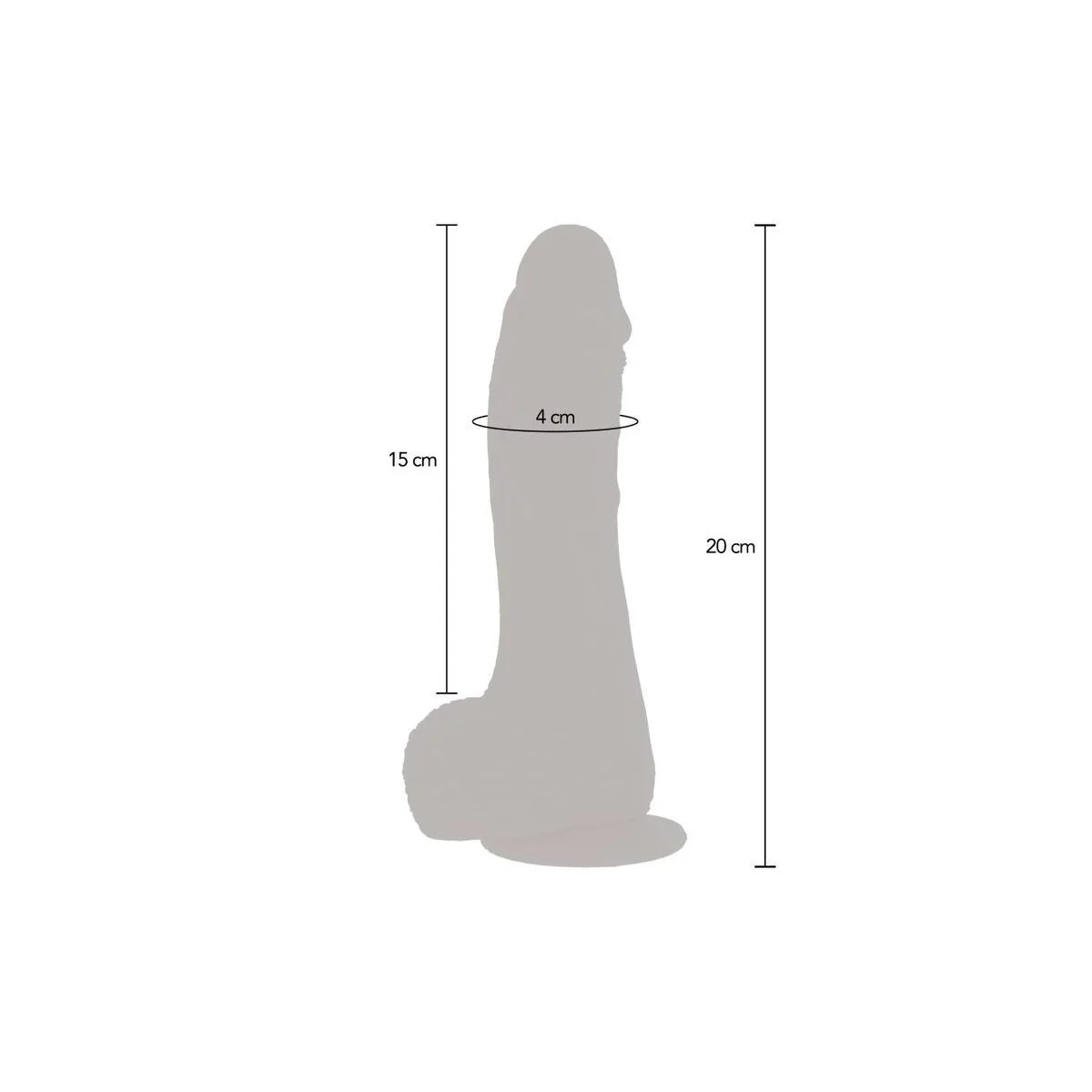 Up&Down Rotierende Vibr-Dildo-Beige von Get Real kaufen | Fesselliebe