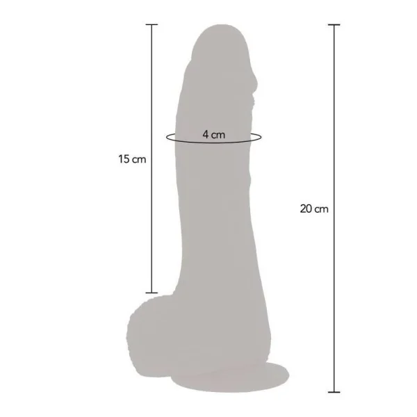 Up&Down Rotierende Vibr-Dildo-Beige von Get Real kaufen | Fesselliebe