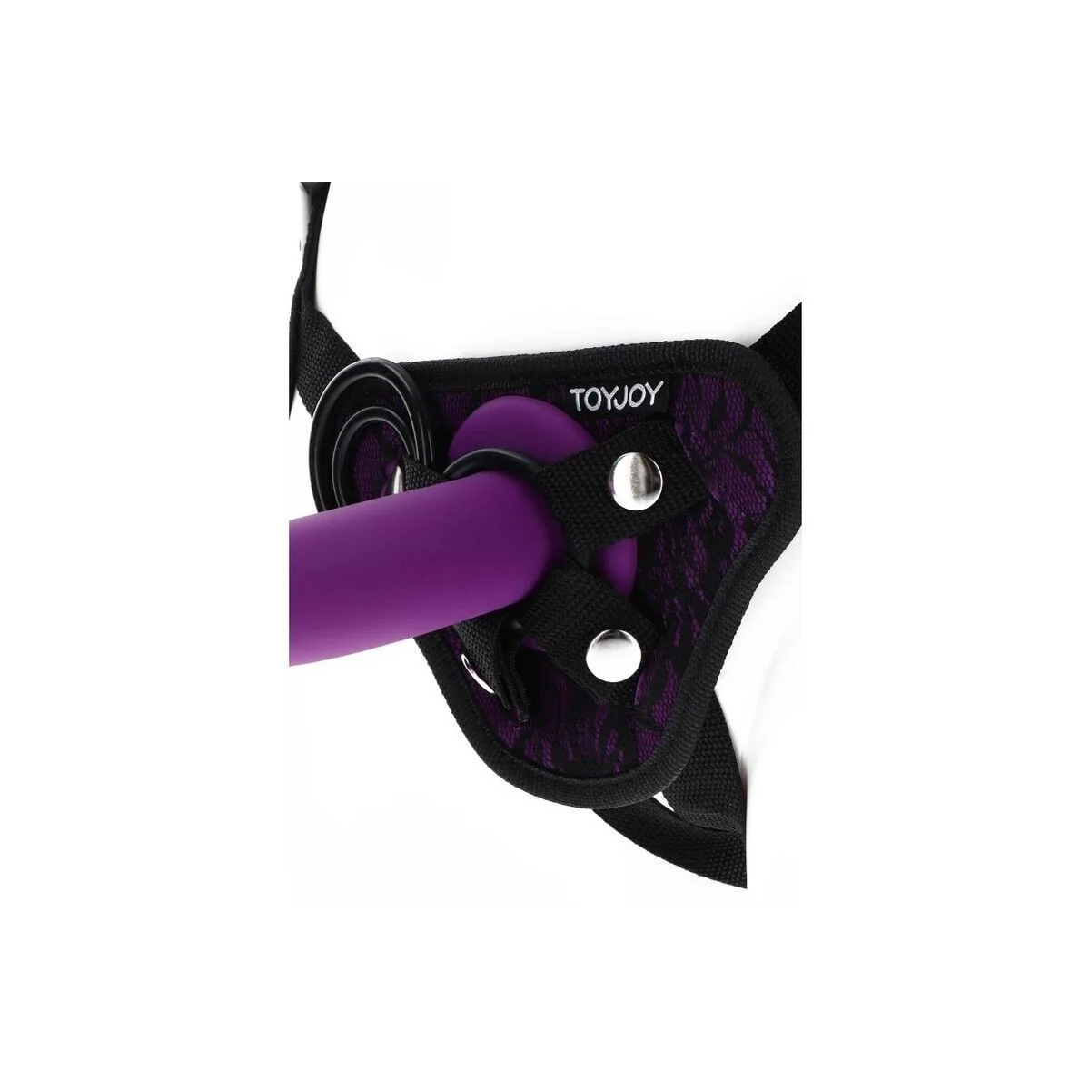 Strap-On-Spitzengeschirr Lila von Get Real kaufen | Fesselliebe