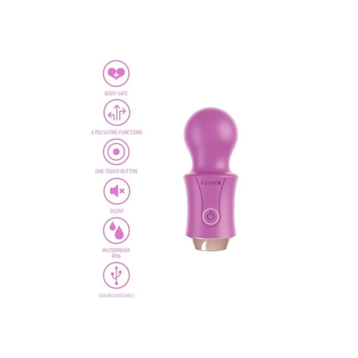 Der Reisende Zauberstab Fuchsia von Xocoon kaufen | Fesselliebe