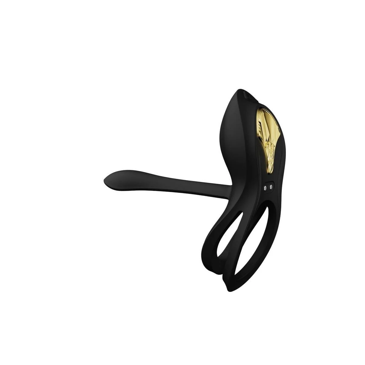 Bayek Vibrierender Paarring Schwarz von Zalo kaufen | Fesselliebe