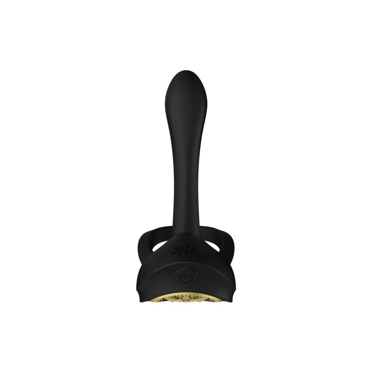 Bayek Vibrierender Paarring Schwarz von Zalo kaufen | Fesselliebe