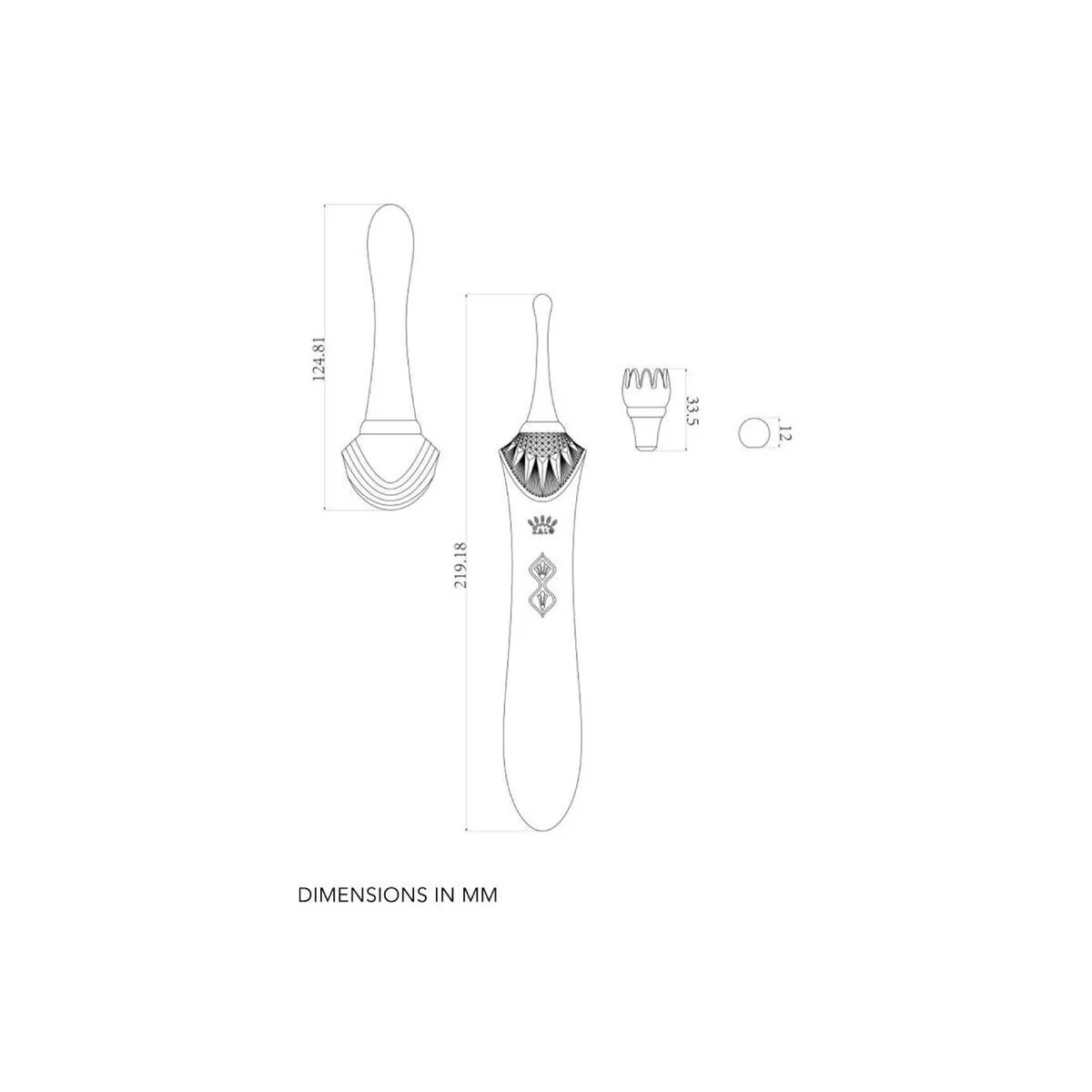 Bess 2 Clitoral Massager Black von Zalo kaufen | Fesselliebe