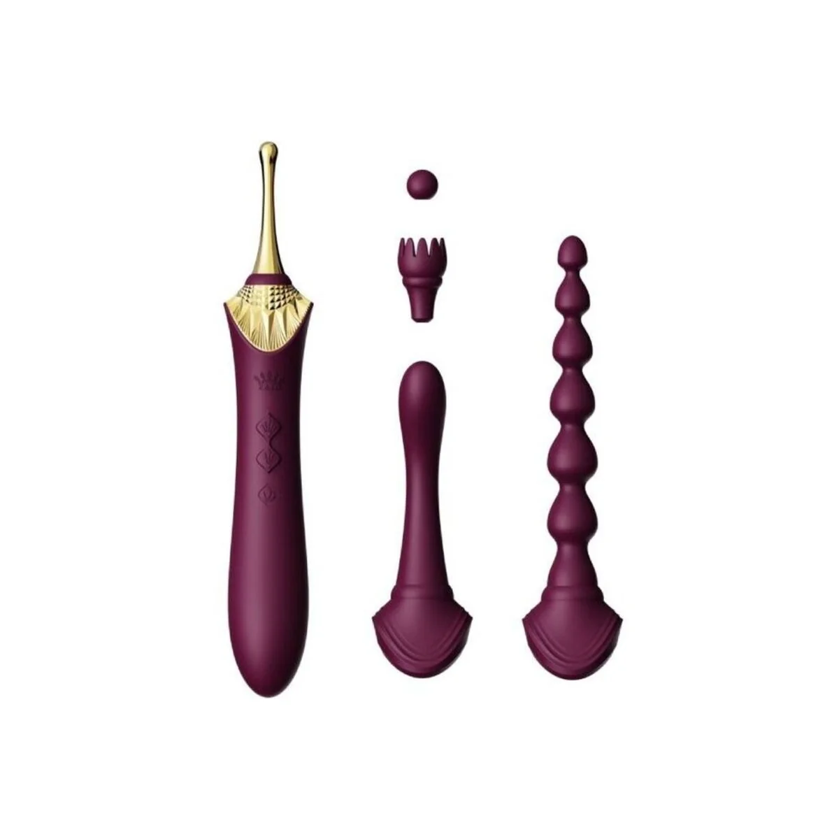 Bess 2 Clitoral Massager Purple von Zalo kaufen | Fesselliebe