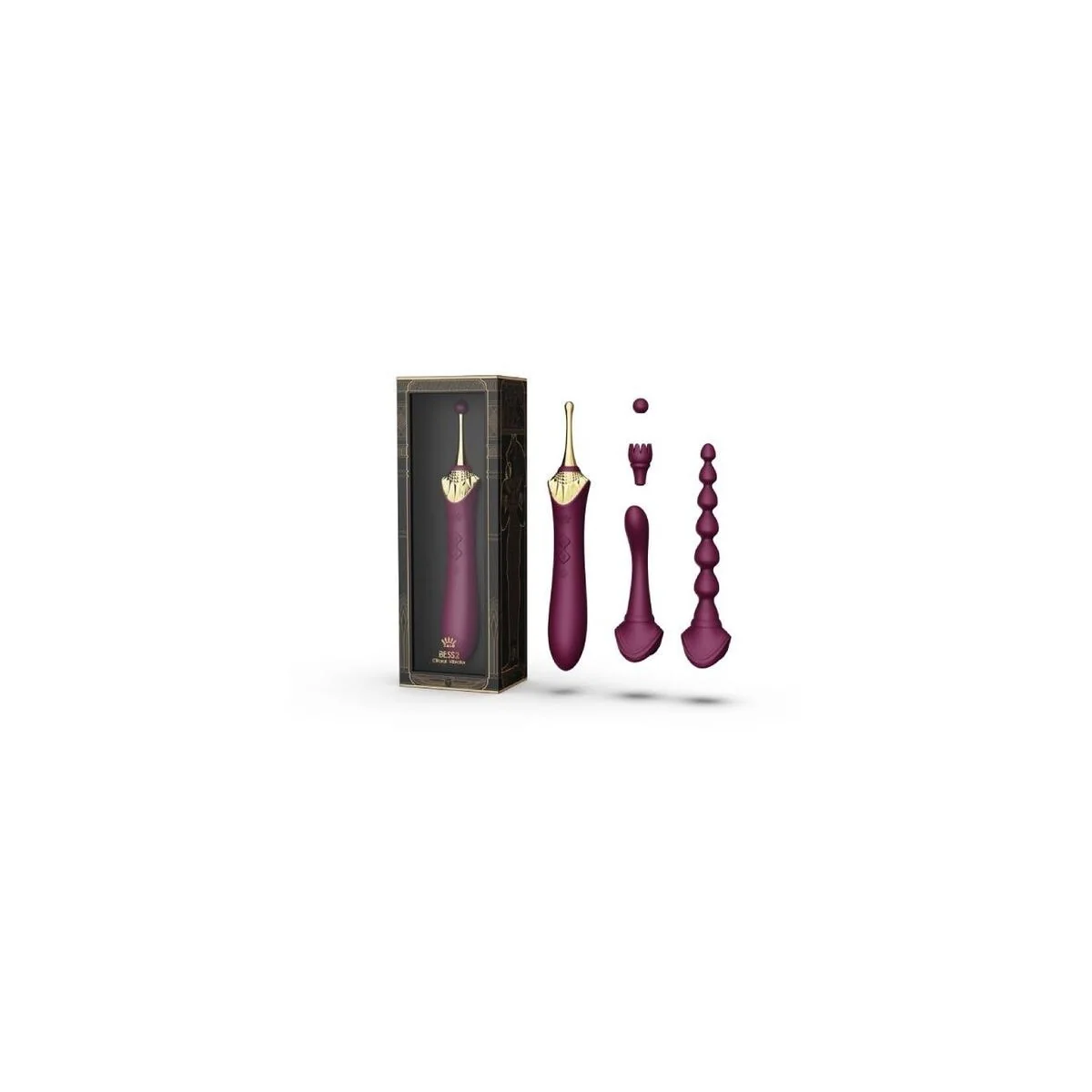 Bess 2 Clitoral Massager Purple von Zalo kaufen | Fesselliebe