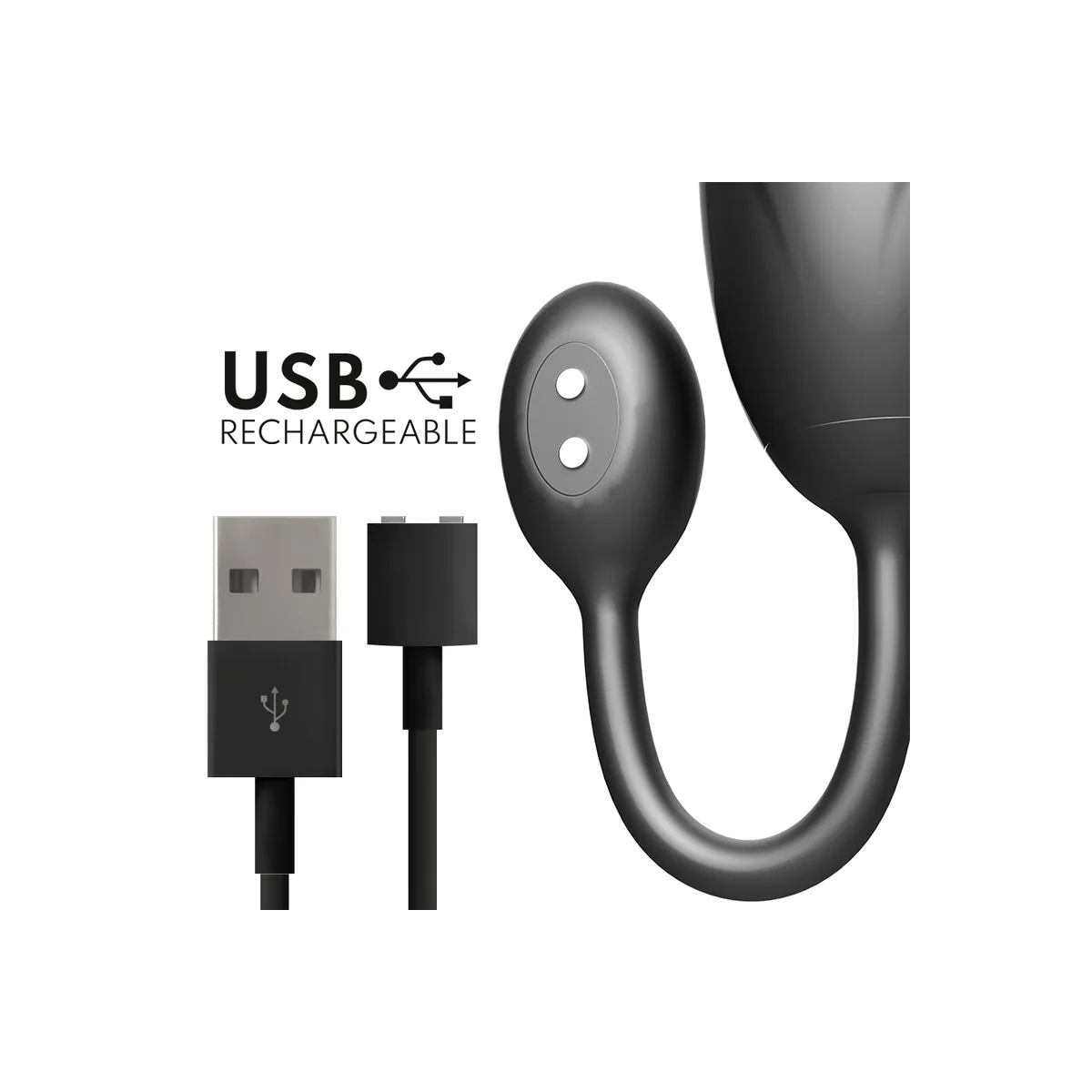 Denver Vibrierendes Ei Schwarz 7 X 2,7 cm mit kostenloser App von Oninder kaufen | Fesselliebe