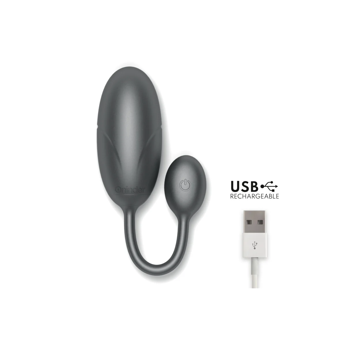 Tokyo Vibrierendes Ei Schwarz 7,5 X 3,2 cm mit kostenloser App von Oninder kaufen | Fesselliebe