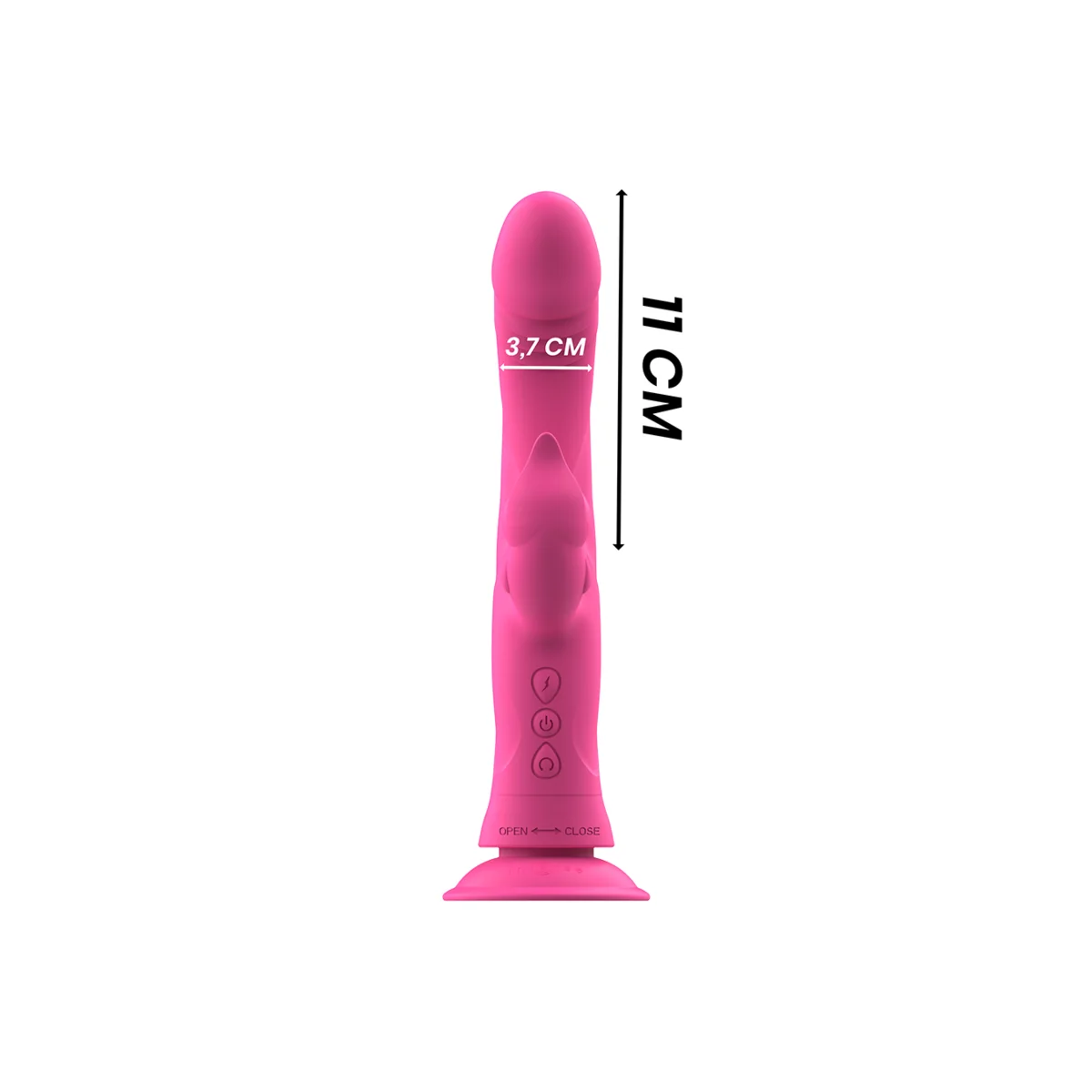 Julio Rabbit Vibrator Rosa Silikon von Intense Fun kaufen | Fesselliebe