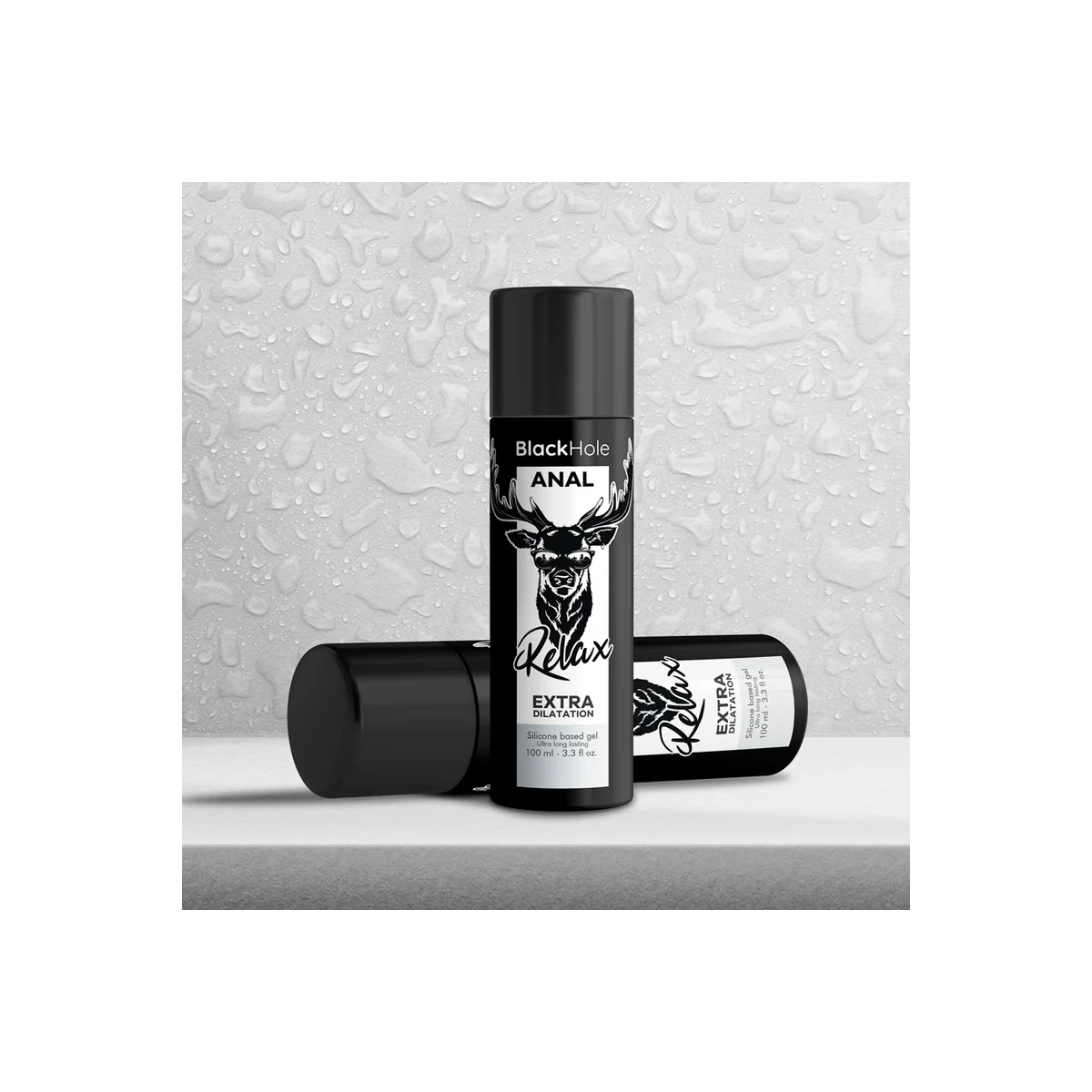 Schwarzes Loch-Gel-Silikon-Basis-Anal-Dilation 100 ml von Black Hole kaufen | Fesselliebe