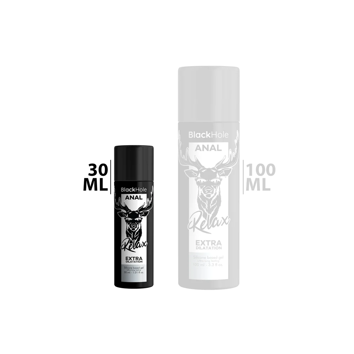 Schwarze Loch-Gel-Silikon-Basis-Anal-Dilation 30 ml von Black Hole kaufen | Fesselliebe