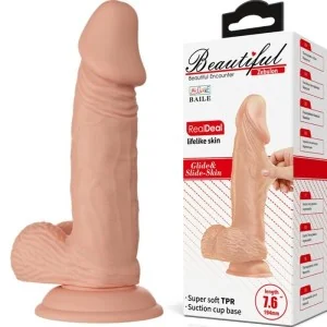 Zebulon Flexibler realistischer Dildo 19.4 cm Natürlich von Baile Dildos kaufen | Fesselliebe