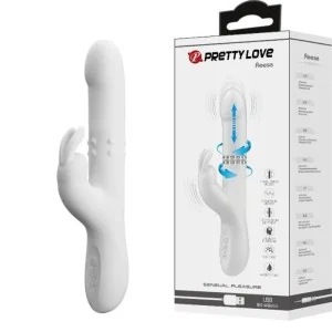 Reese Vibrator mit Silberne Rotation von Pretty Love kaufen | Fesselliebe