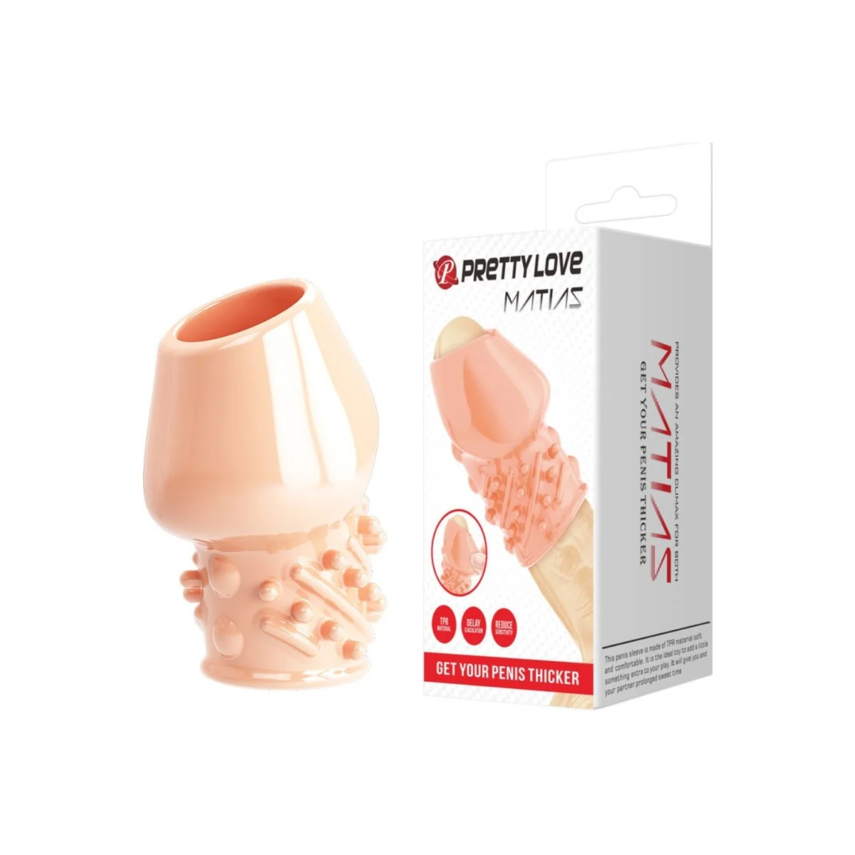 Matias Natürlicher Penisverdicker von Pretty Love Male kaufen | Fesselliebe