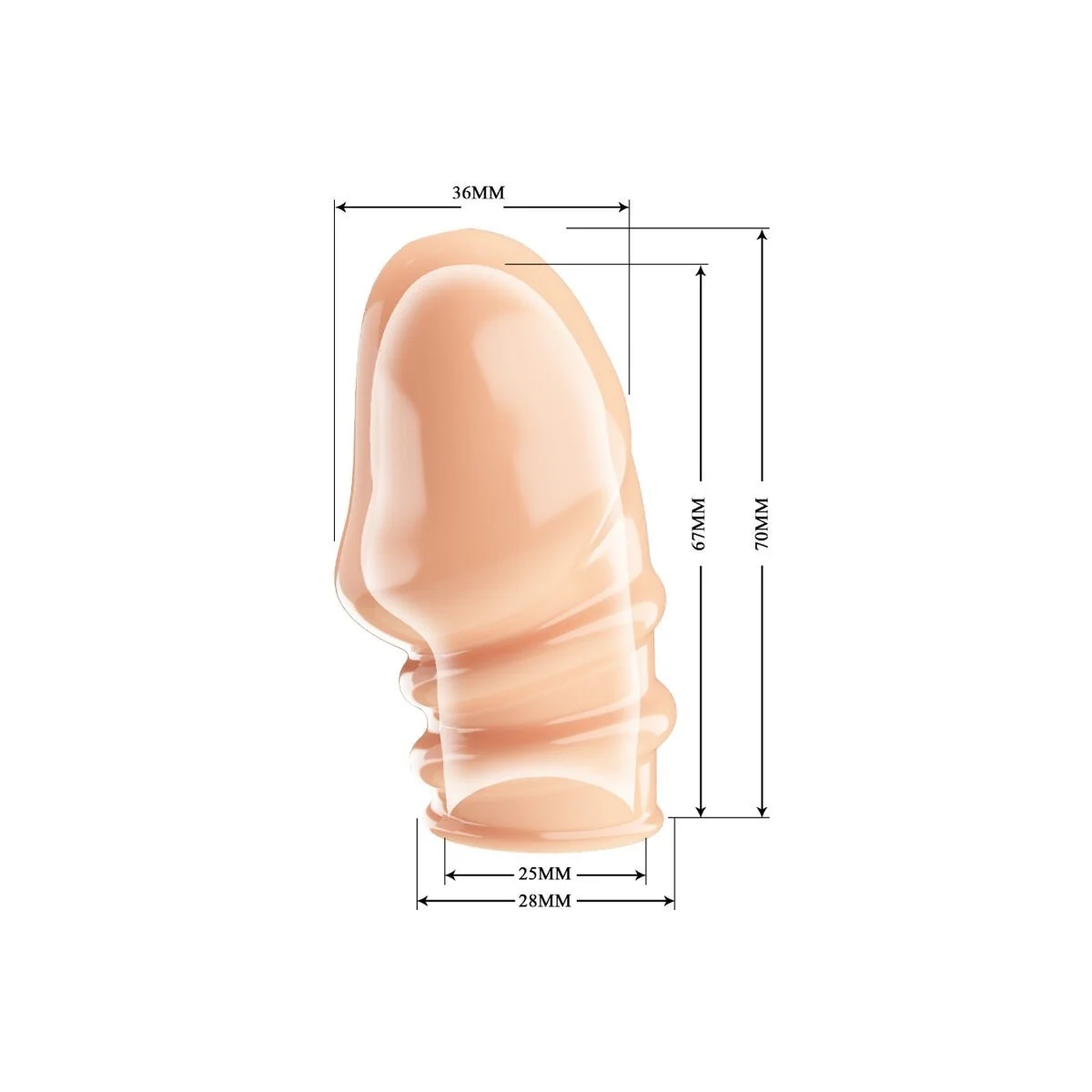 Jeremy Natürlicher Penisverdicker von Pretty Love Male kaufen | Fesselliebe