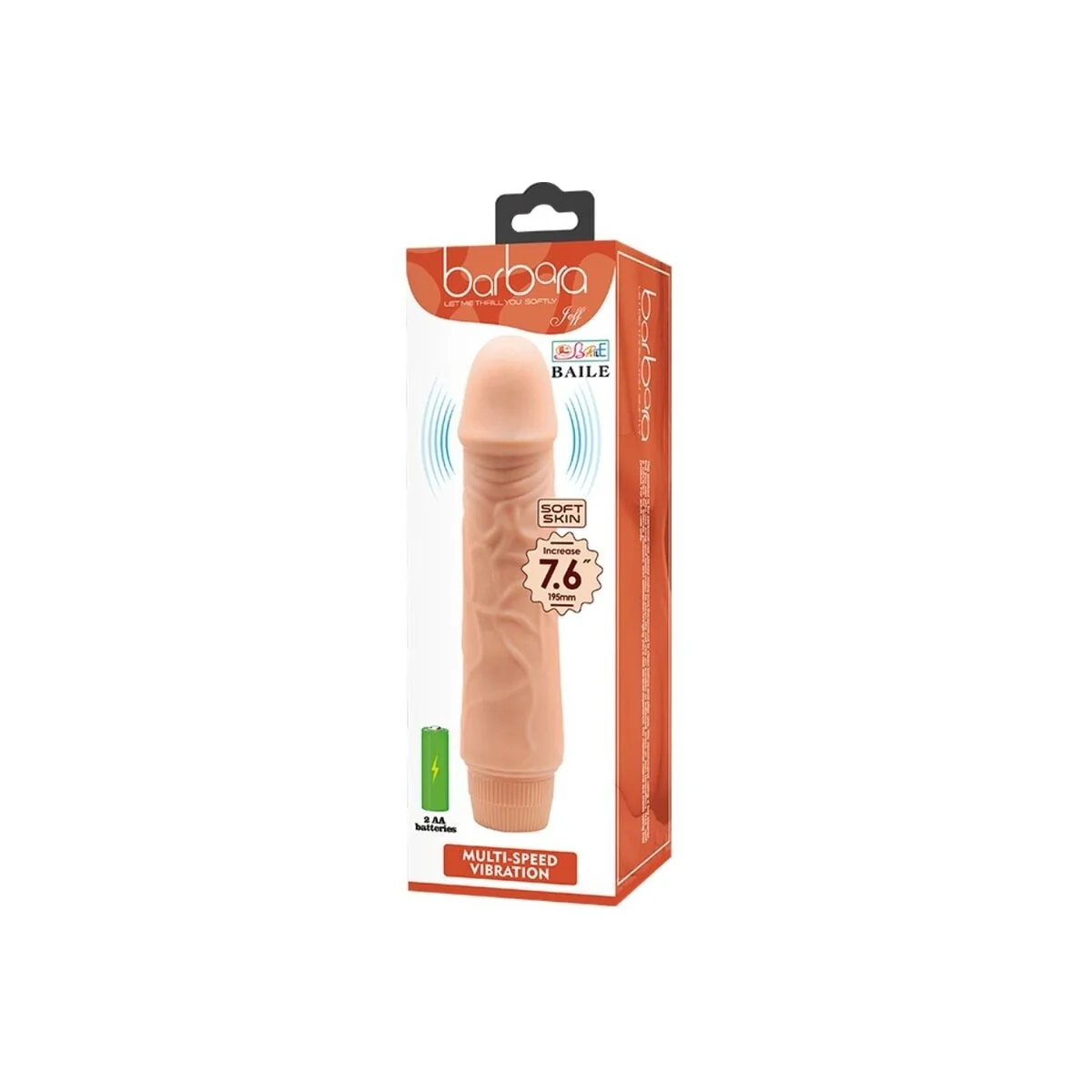 Barbara realistischer Vibrator 20 cm von Baile Vibrators kaufen | Fesselliebe