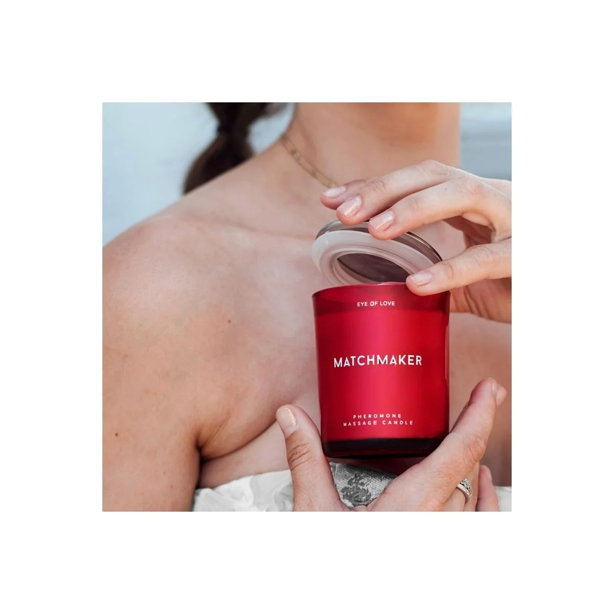 Matchmaker Red Diamond Massagekerze Ziehen Ihn 150 ml von Eye Of Love kaufen | Fesselliebe