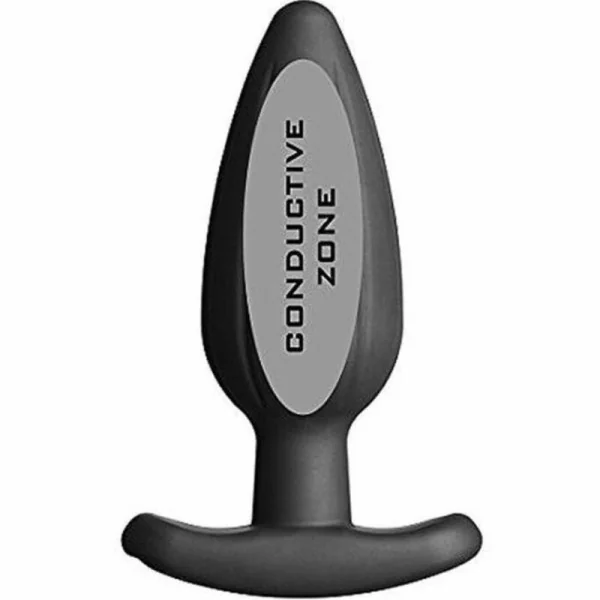 Silikon Schwarz Rocker Butt Plug Gro von Electrastim kaufen | Fesselliebe
