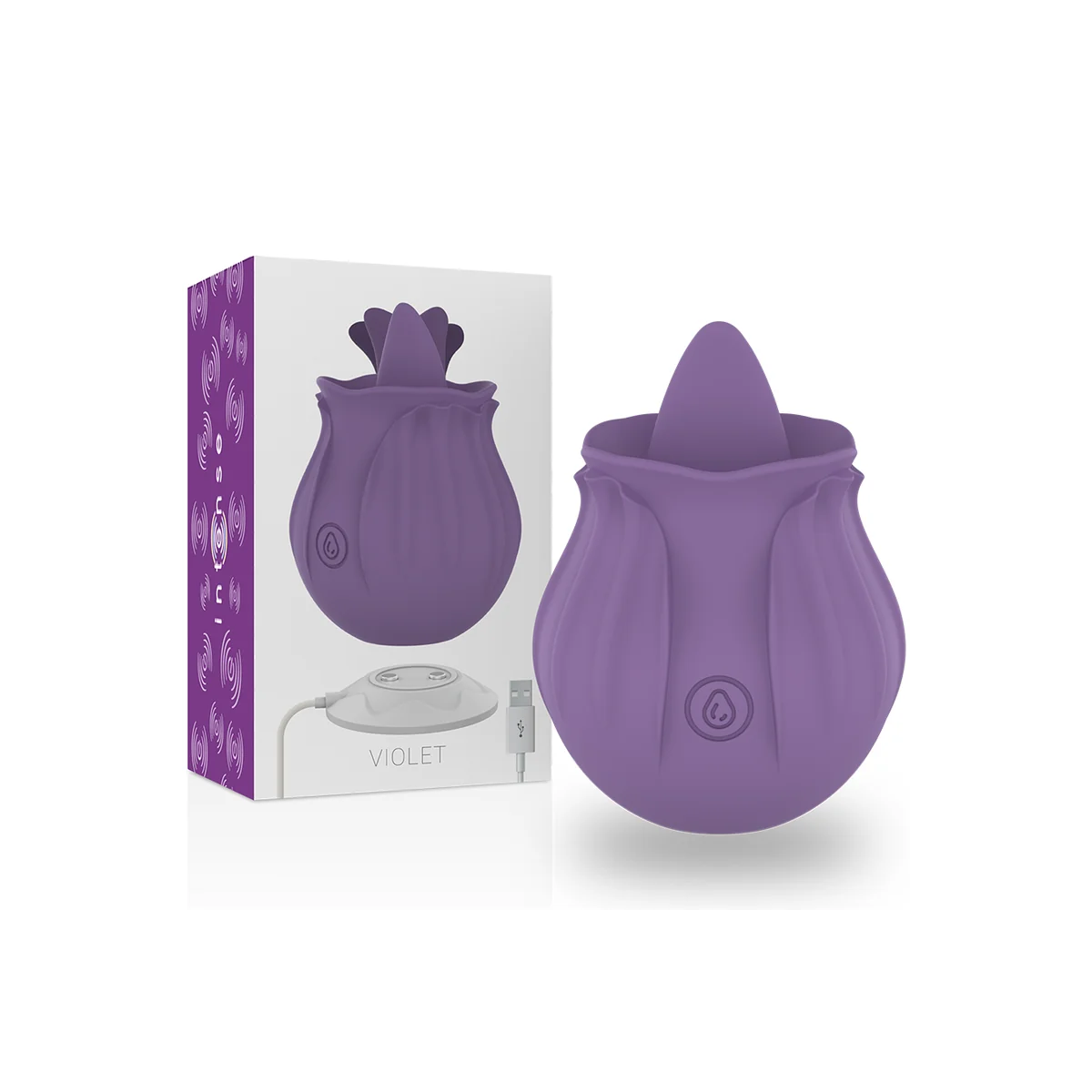 Violett Cl Toris Stimulator 10 Vibrationen Flieder von Intense Fun kaufen | Fesselliebe