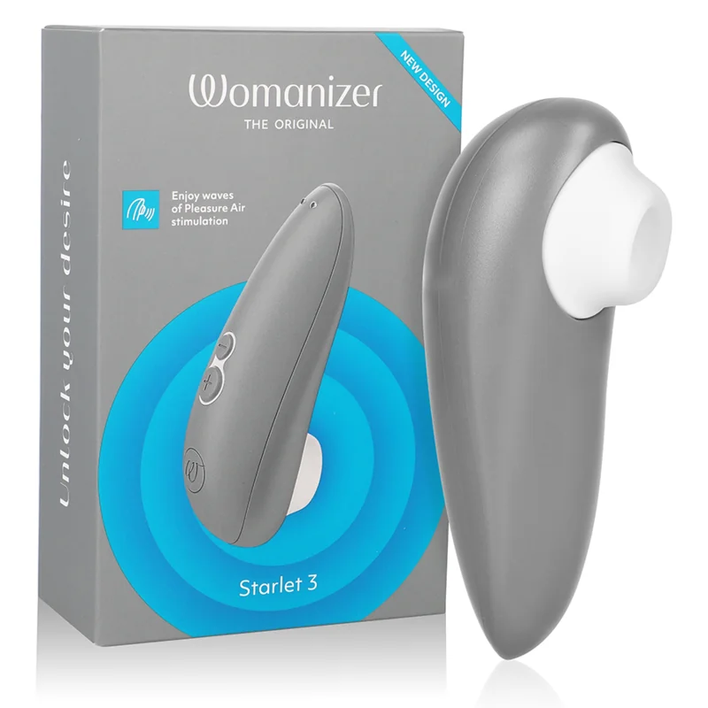 Starlet 3 Klitoralstimulator Grau von Womanizer kaufen | Fesselliebe