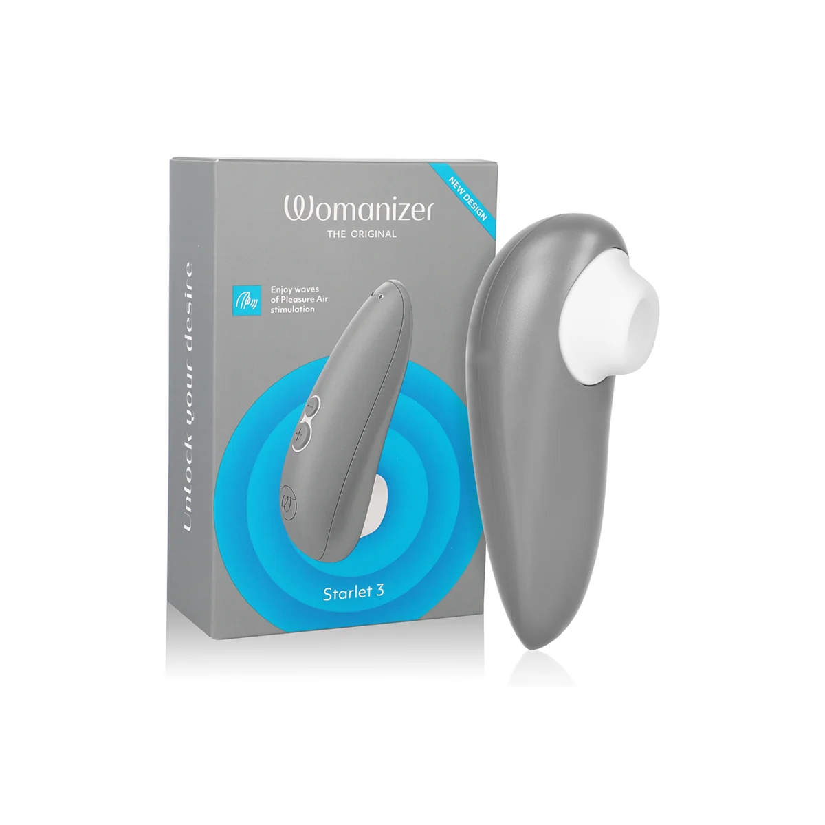 Starlet 3 Klitoralstimulator Grau von Womanizer kaufen | Fesselliebe