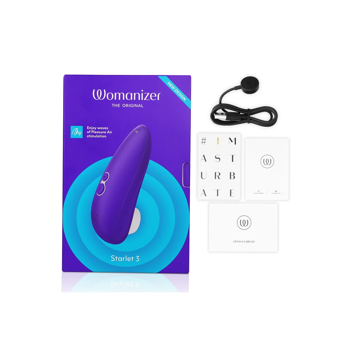 Starlet 3 Klitorasstimulator Indigo von Womanizer kaufen | Fesselliebe