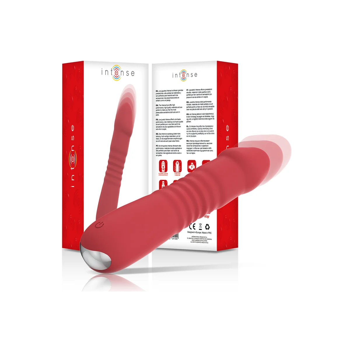 Juni Up & Down 10 Rote Vibrationen von Intense Fun kaufen | Fesselliebe