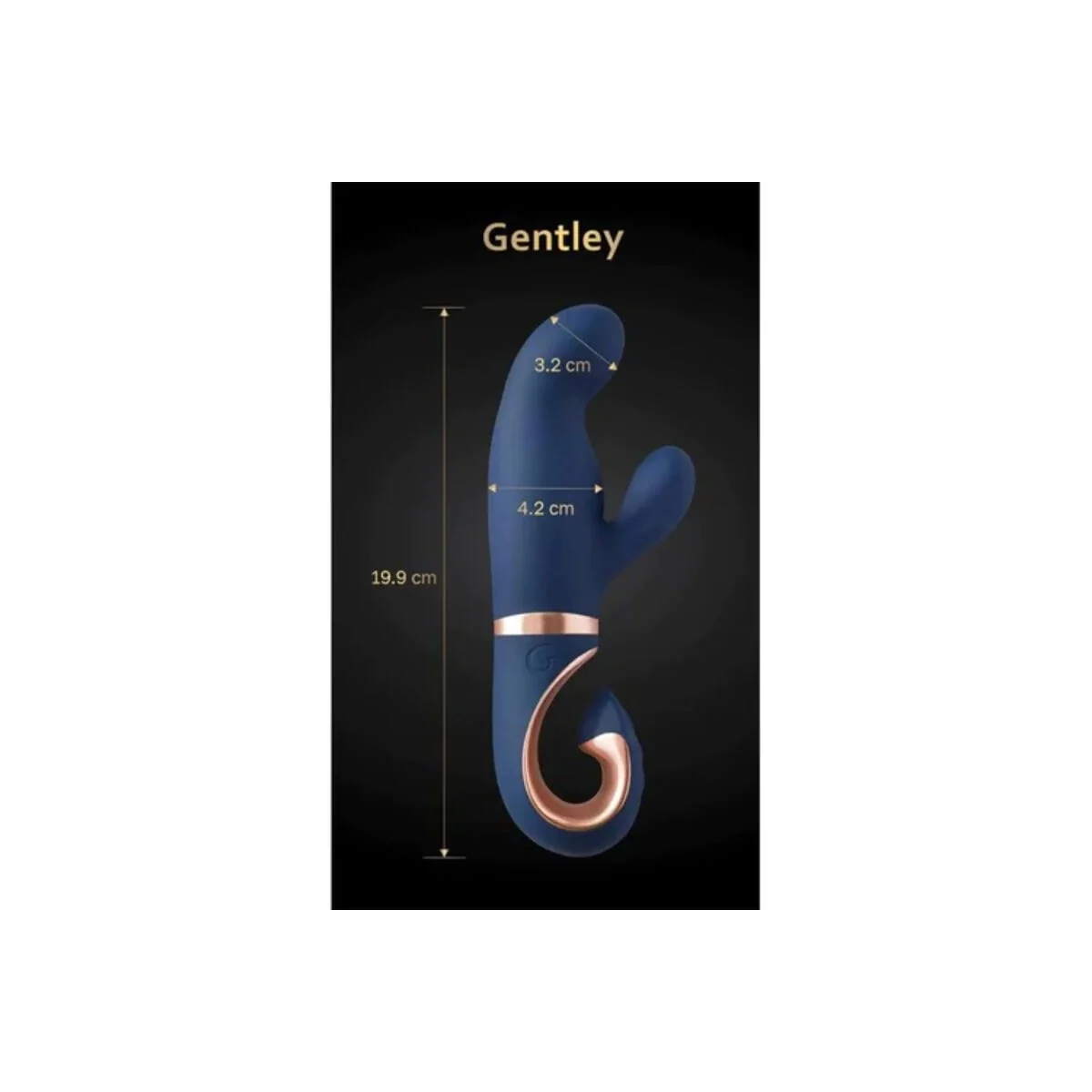 Sanfter G-Spot-Vibe Karibisches Blau von G-Vibe kaufen | Fesselliebe