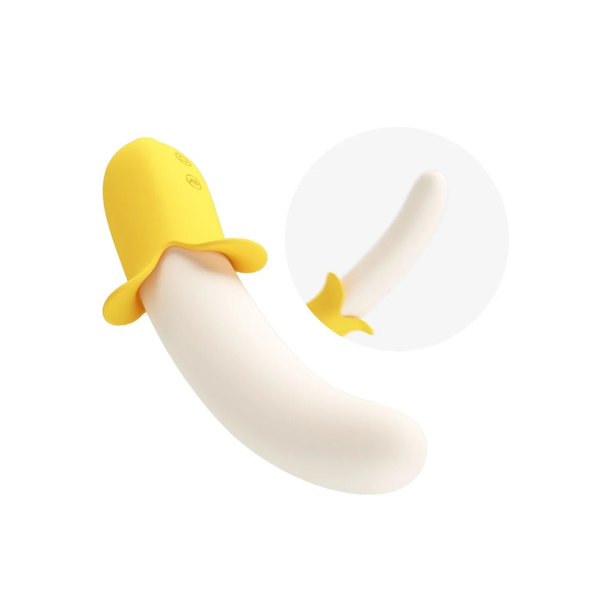 Banana Geek Super Power 7 Vibrationen Up&Down Silikon Schwarz von Pretty Love kaufen | Fesselliebe