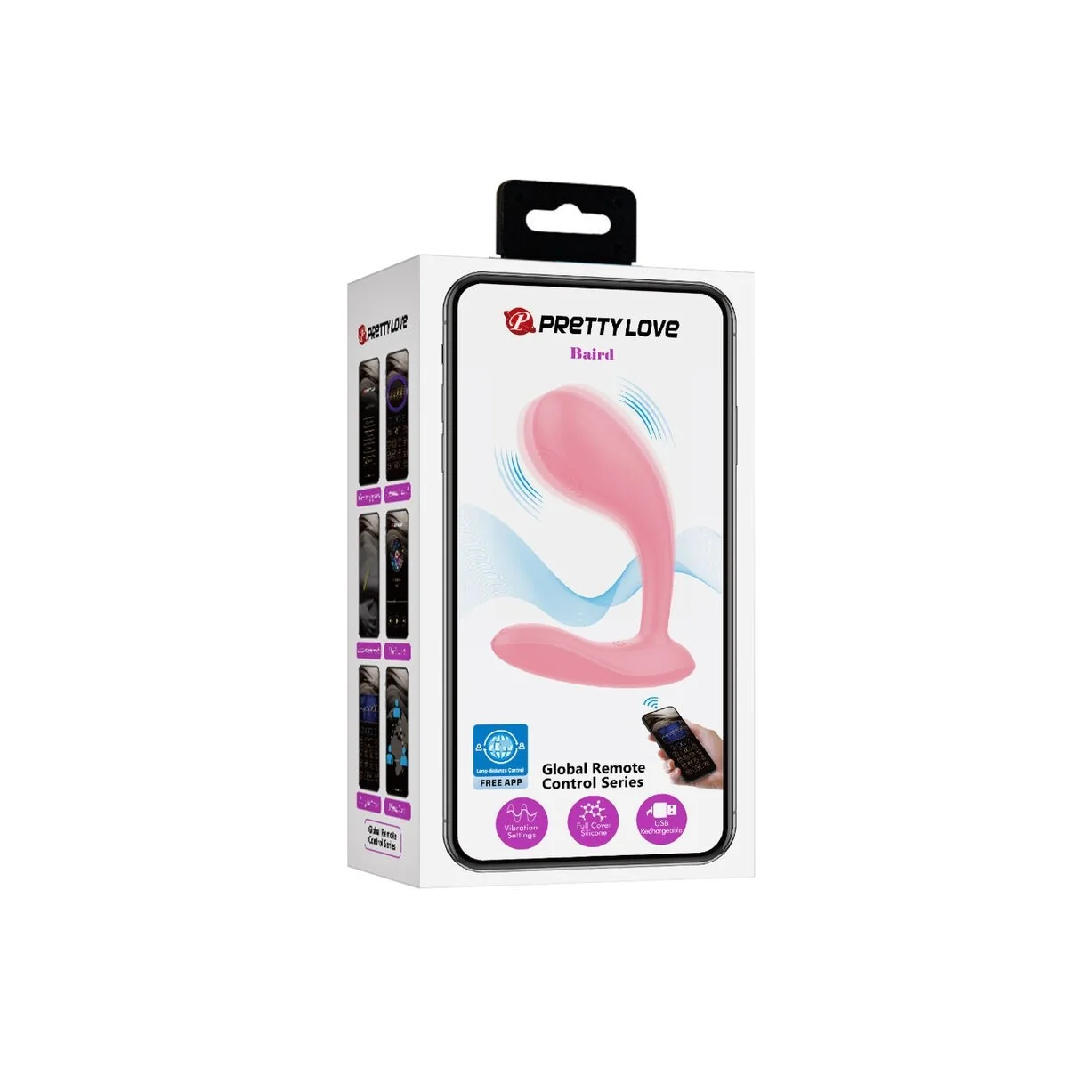 Baird G-Spot 12 Vibrationen wiederaufladbare Rosa App von Pretty Love Flirtation kaufen | Fesselliebe