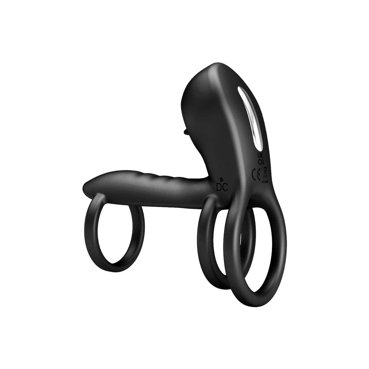 Jammy Penis-Hülle 12 Vibrationen mit wiederaufladbarer Silikon-Zunge von Pretty Love Male kaufen | Fesselliebe