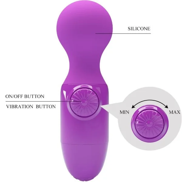 Lila Mini-Persönliches Massager von Pretty Love kaufen | Fesselliebe