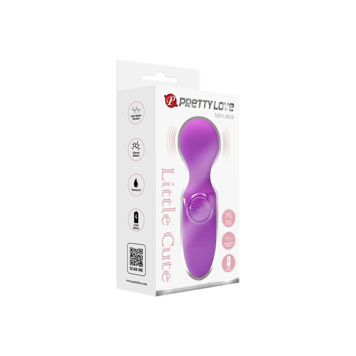 Lila Mini-Persönliches Massager von Pretty Love kaufen | Fesselliebe