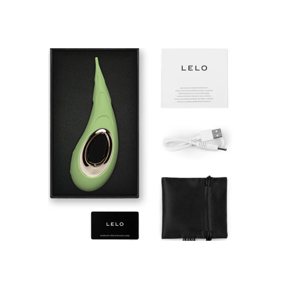 Dot Cruise Klitoris-Stimulator Pistaziengrün von Lelo kaufen | Fesselliebe