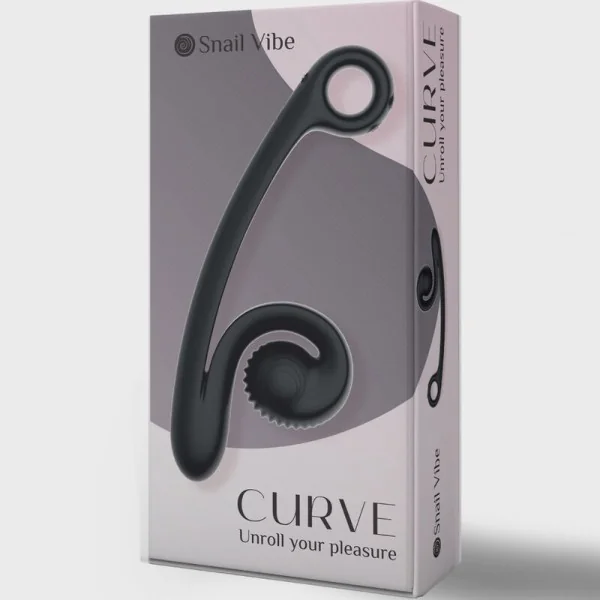 Curve Vibrator Schwarz von Snail Vibe kaufen | Fesselliebe