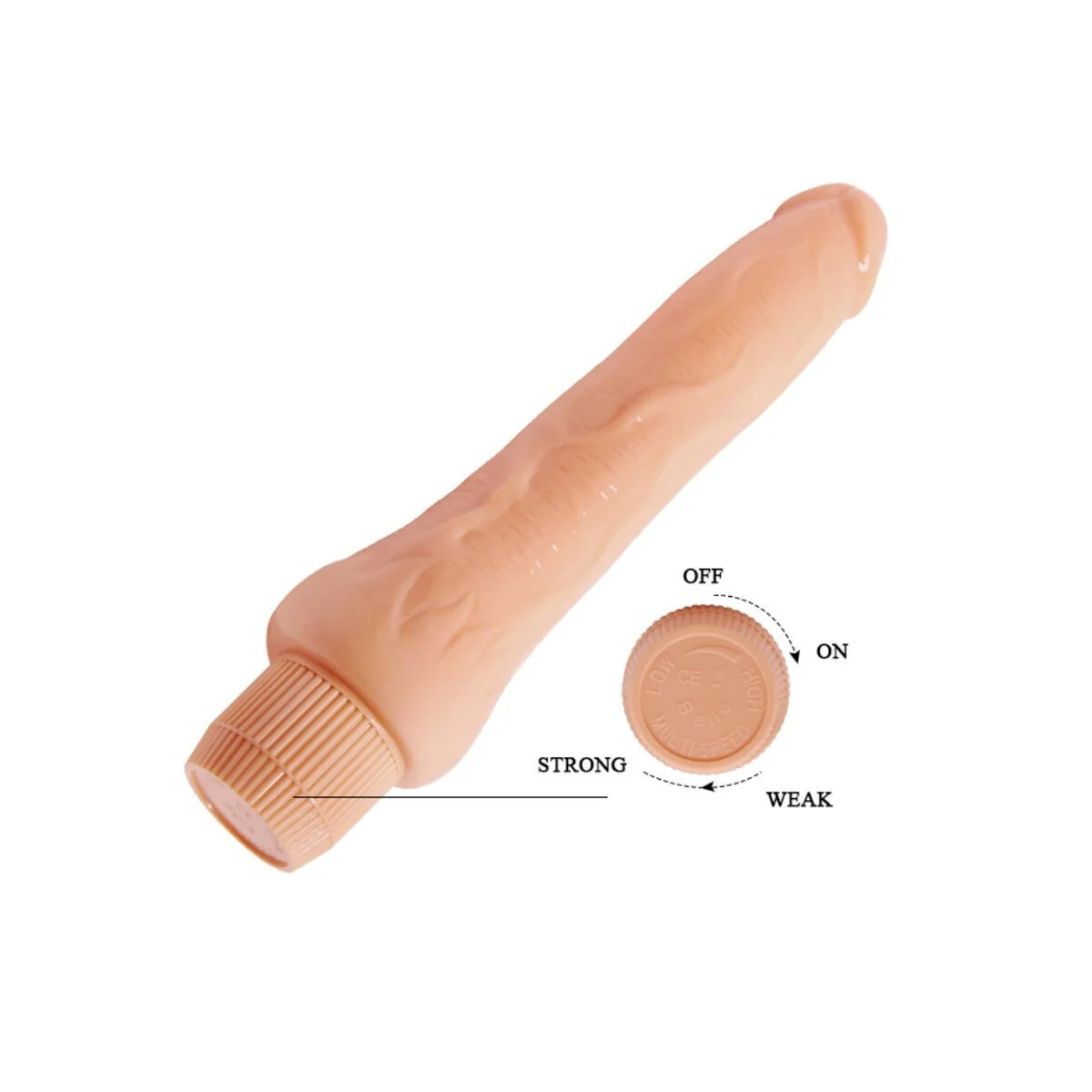 Barbara realistischer Vibrator 25 cm von Baile Vibrators kaufen | Fesselliebe