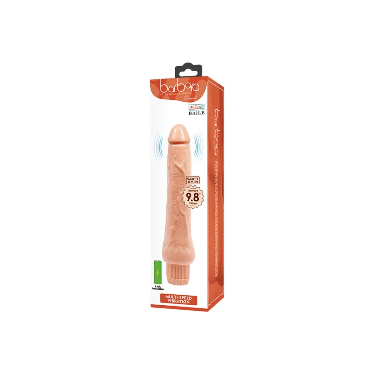 Barbara realistischer Vibrator 25 cm von Baile Vibrators kaufen | Fesselliebe